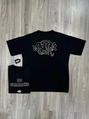 CAMISETA SYNA NO GIMMICKS - PRETA ROSE