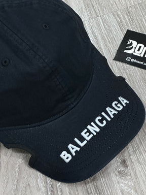 BONÉ BALENCIAGA ABA LOGO BLACK