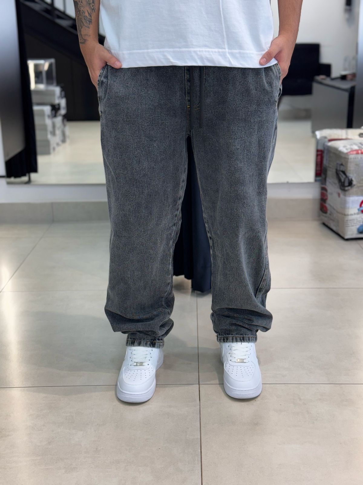 CALÇA JEANS BAGGY - ESTONADA