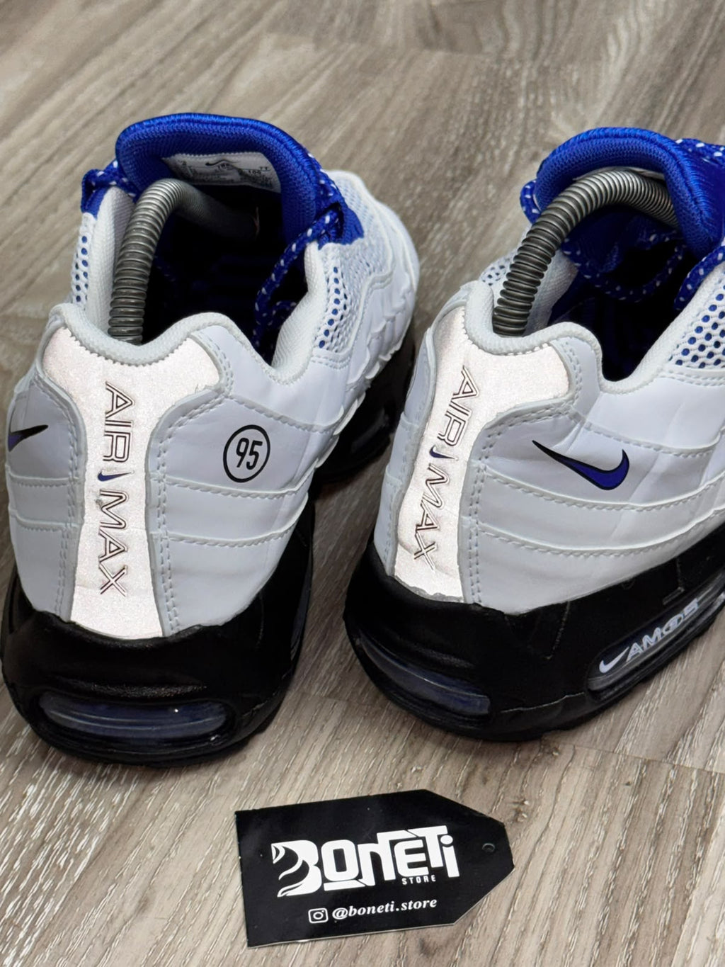 TÊNIS NK AIR MAX 95 TOTAL 90  - BRANCO/AZUL