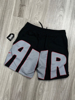 SHORTS MOLETOM NK AIR LOGO - PRETO
