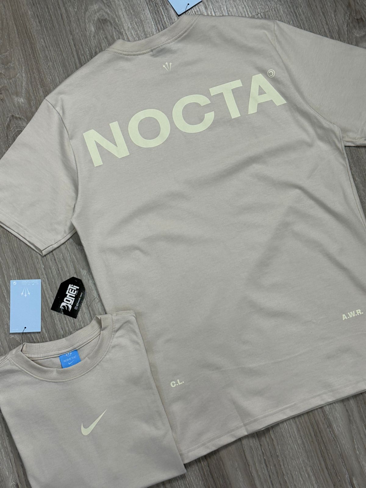 CAMISETA NK NOCTA ALWAYS - BEGE