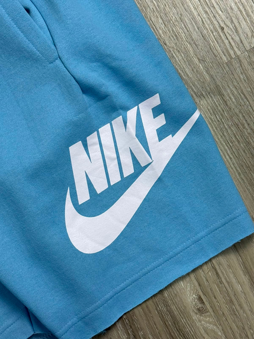 SHORTS MOLETOM NK ICON - AZUL
