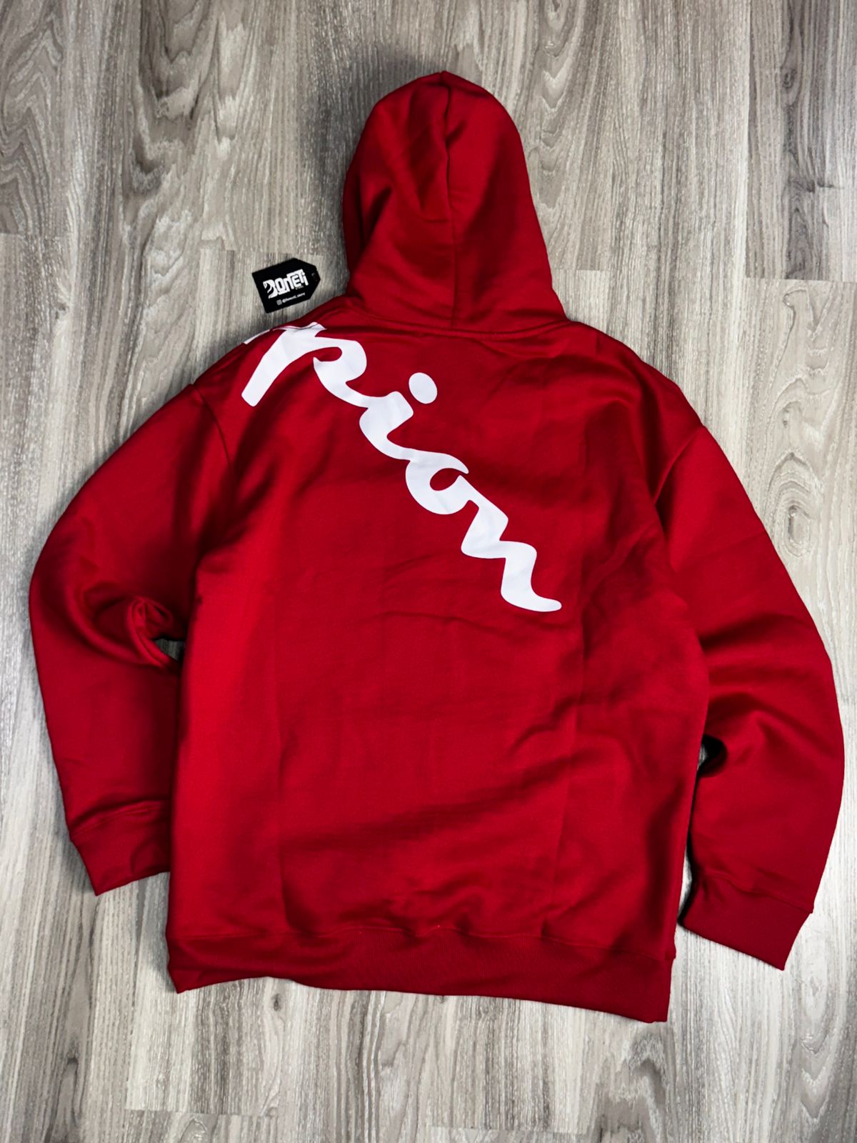 MOLETOM CANGURU CHAMPION BIG LOGO - VERMELHO