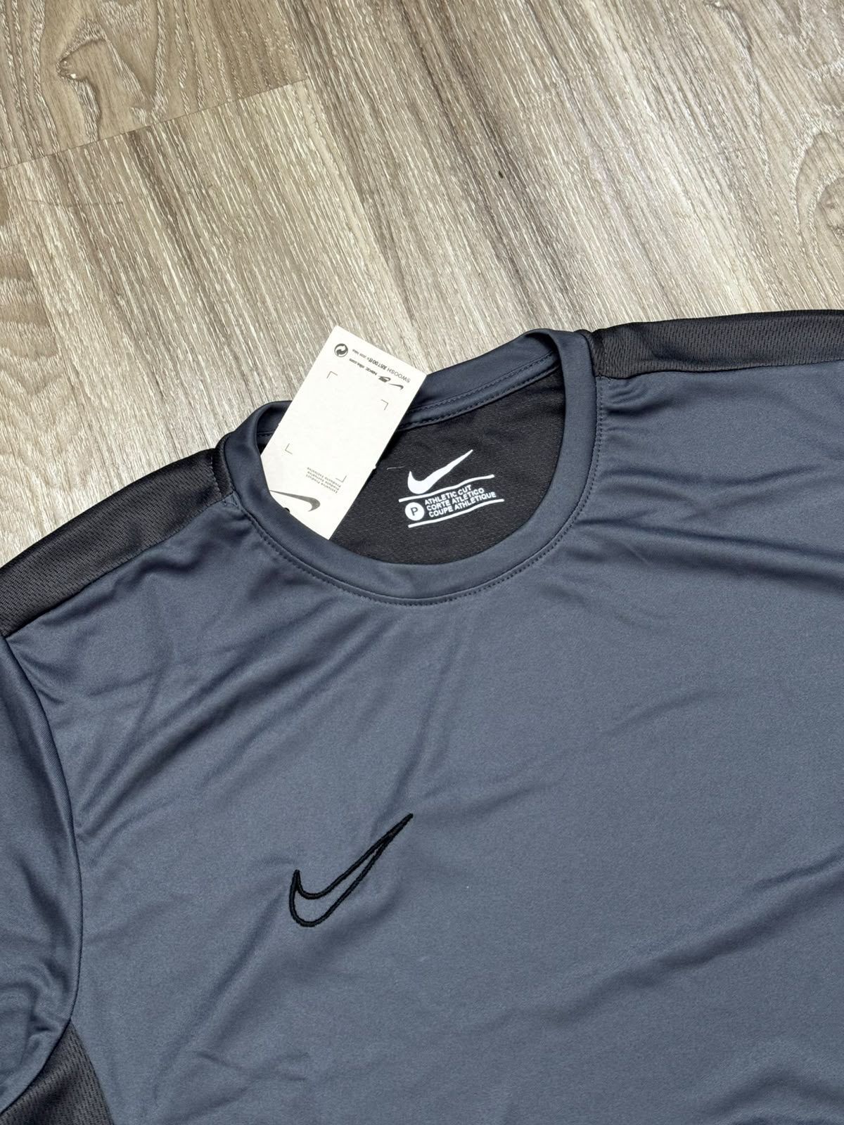 CAMISETA NK ACADEMY 2026 - CINZA MESCLA