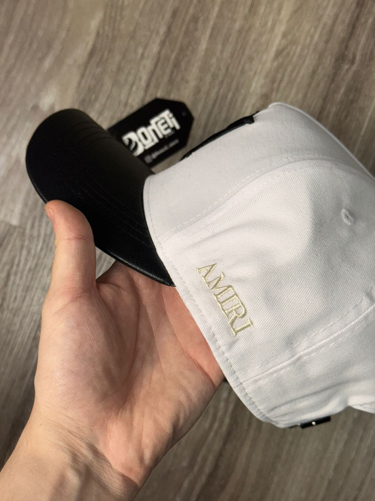 BONÉ AMIRI STREET BASEBALL - PRETO