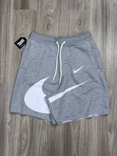 SHORTS MOLETOM NK MINI WITH BIG SWOOSH - CINZA