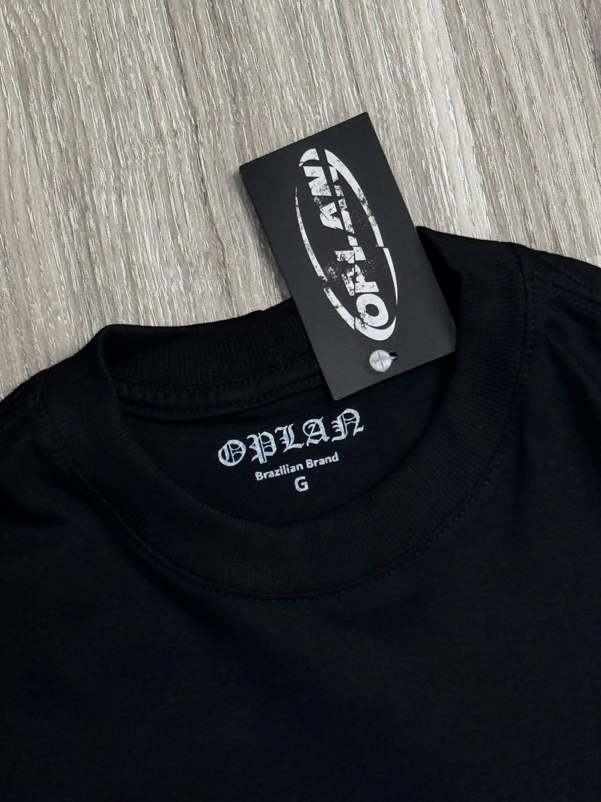 CAMISETA OVERSIZED OPLAN LEGENDS - PRETA