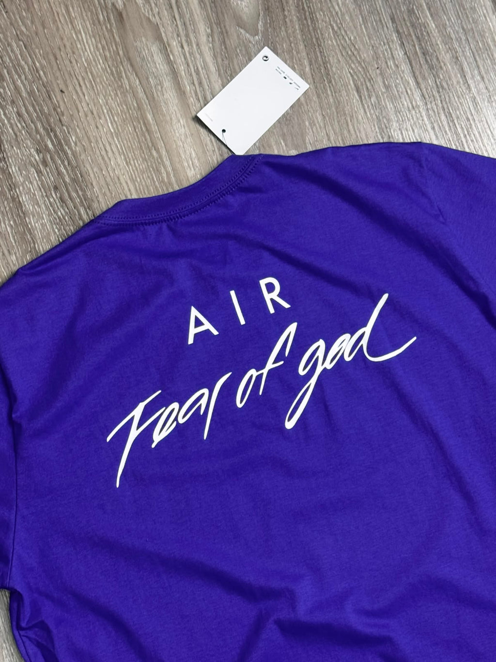 CAMISETA NK FEAR OF GOD - ROXA