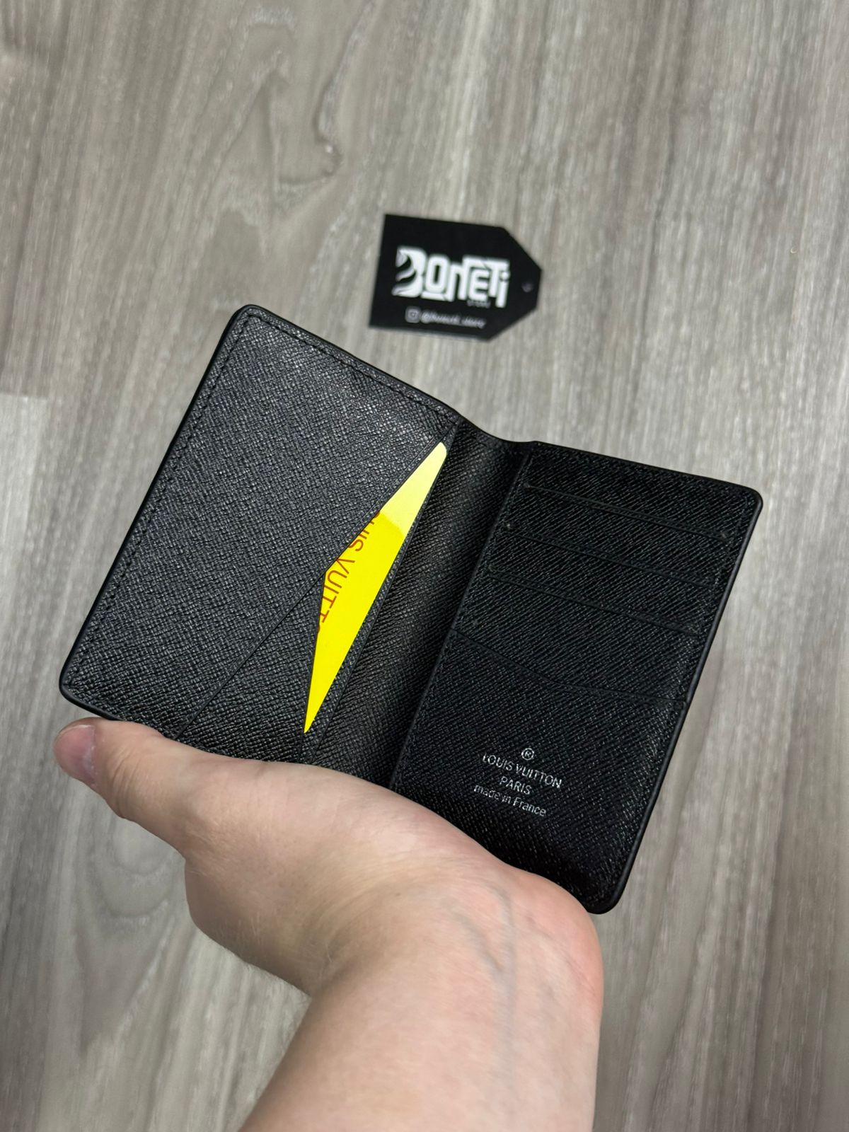 PORTA CARTÃO LV ECLIPSE - PRETA