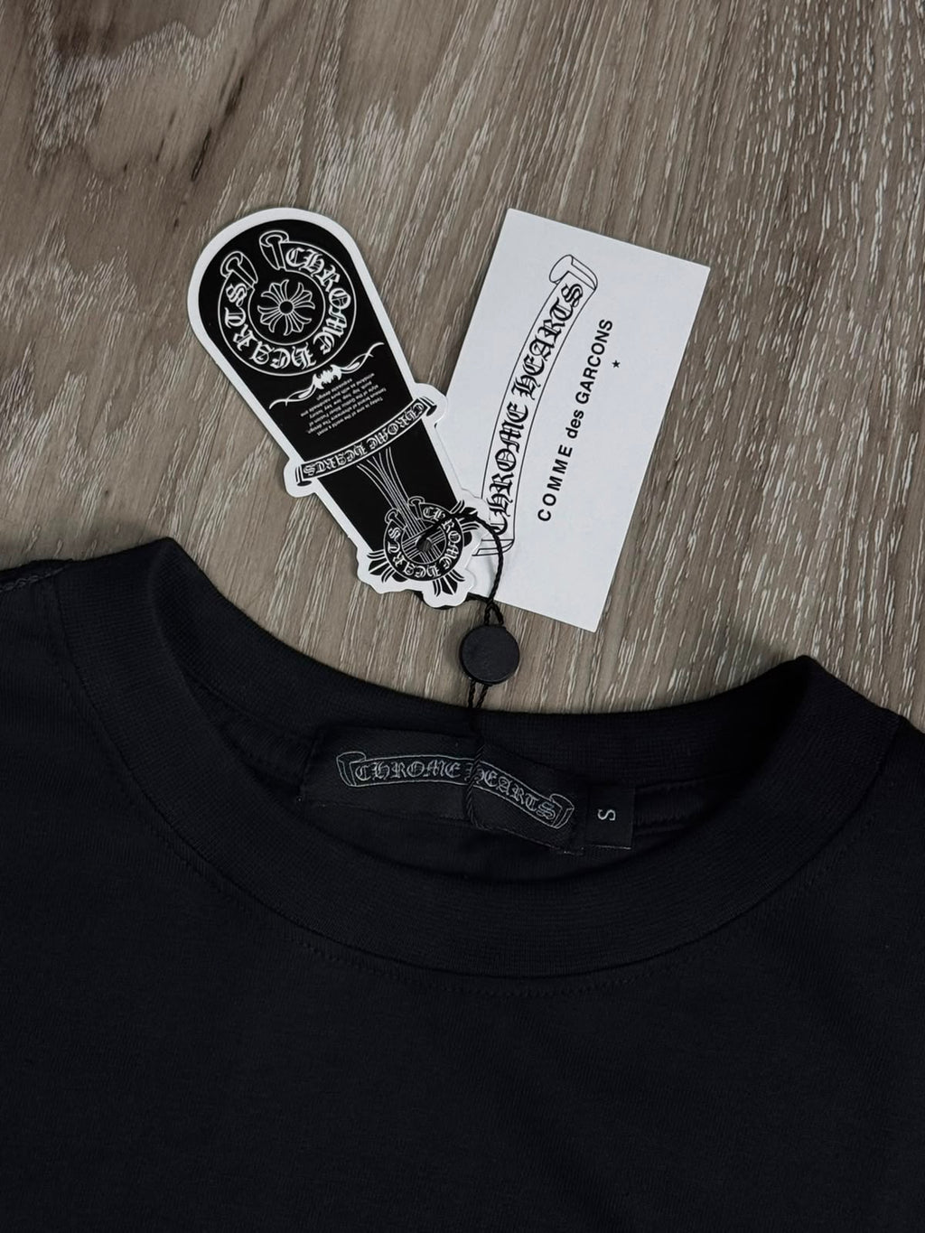 CAMISETA CHROME HEARTS FLORAL - PRETA