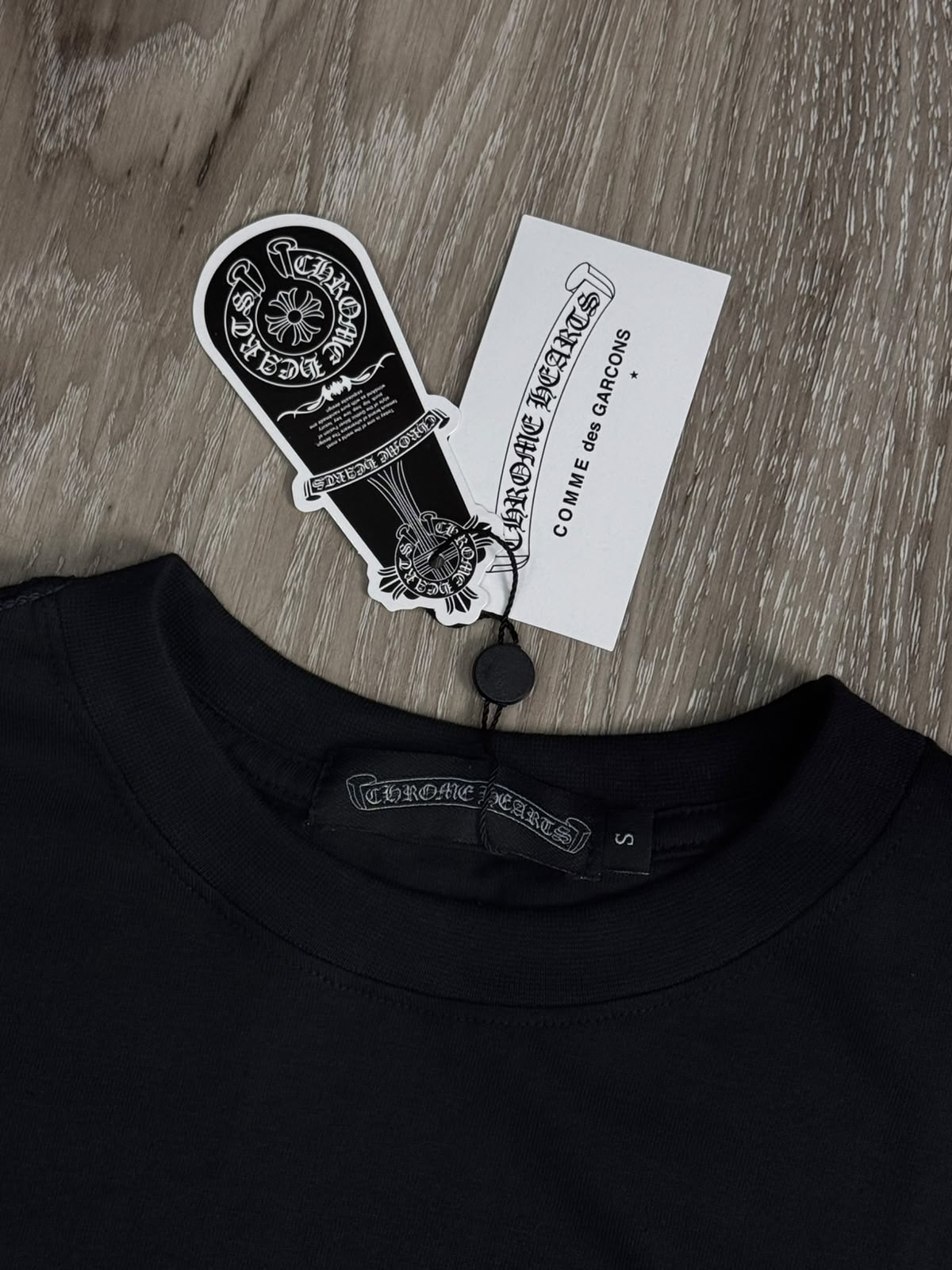 CAMISETA CHROME HEARTS FLORAL - PRETA