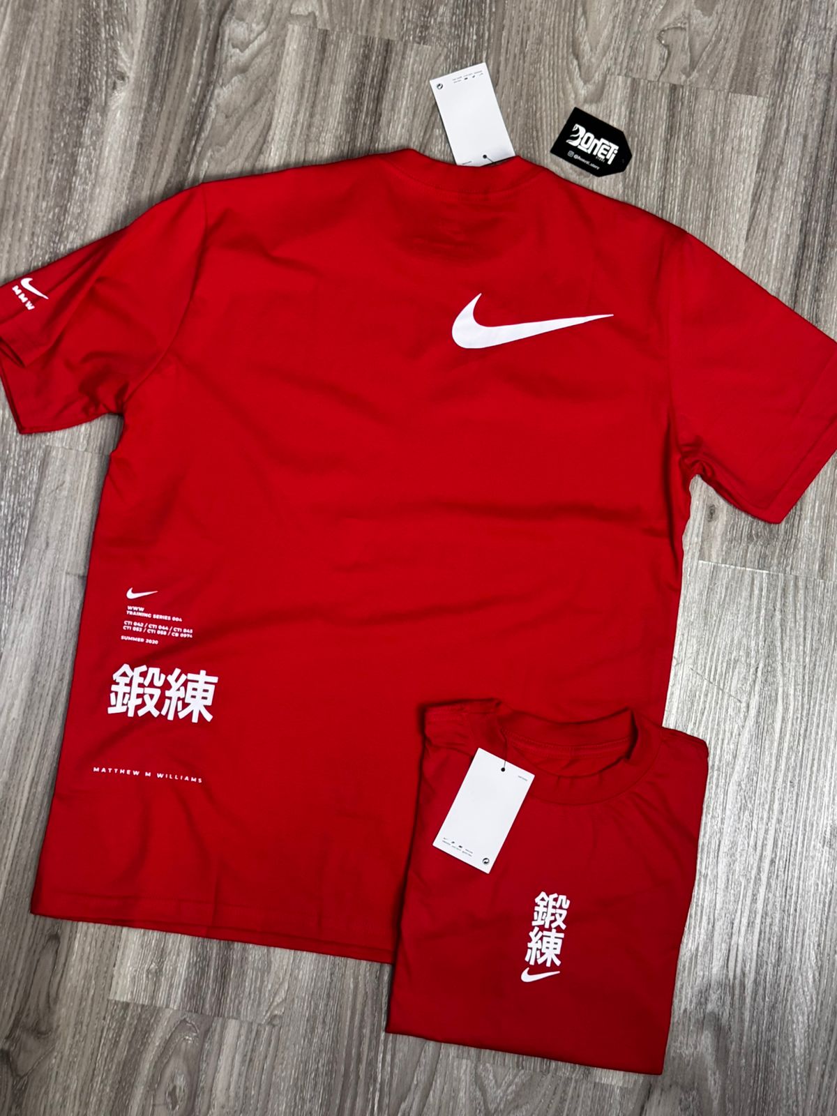 CAMISETA NK X MMW - VERMELHA