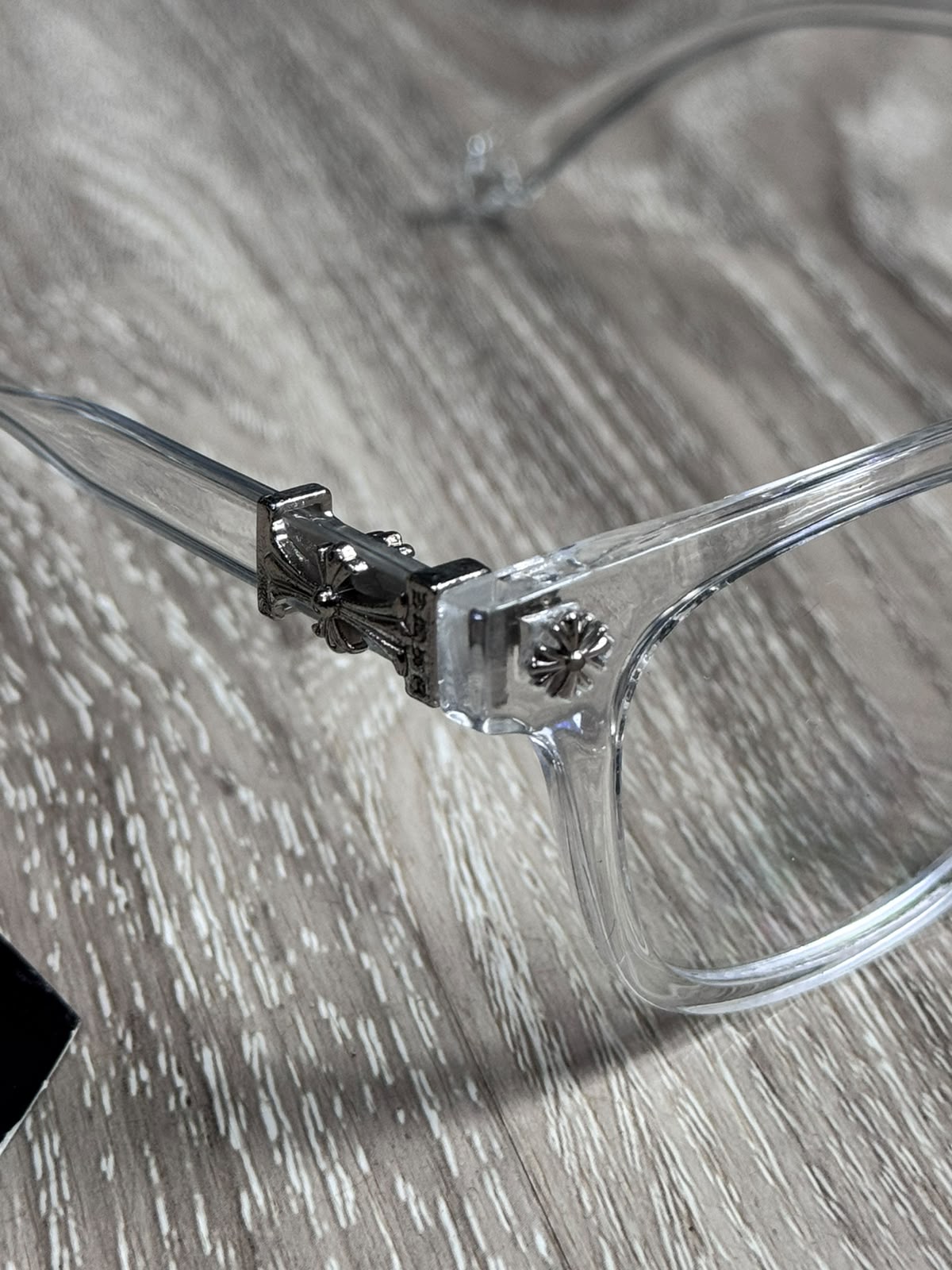 ÓCULOS CHROME HEARTS CLEAR