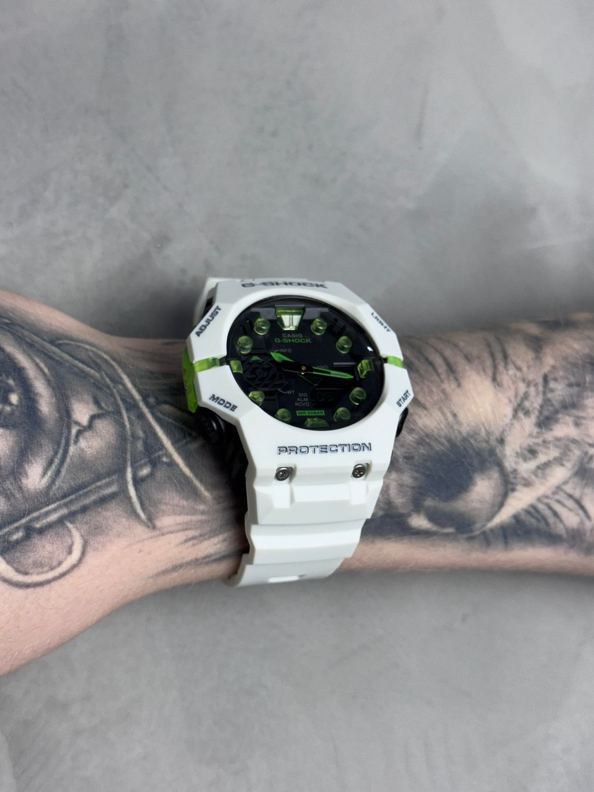 RELÓGIO SHOCK - WHITE GREEN